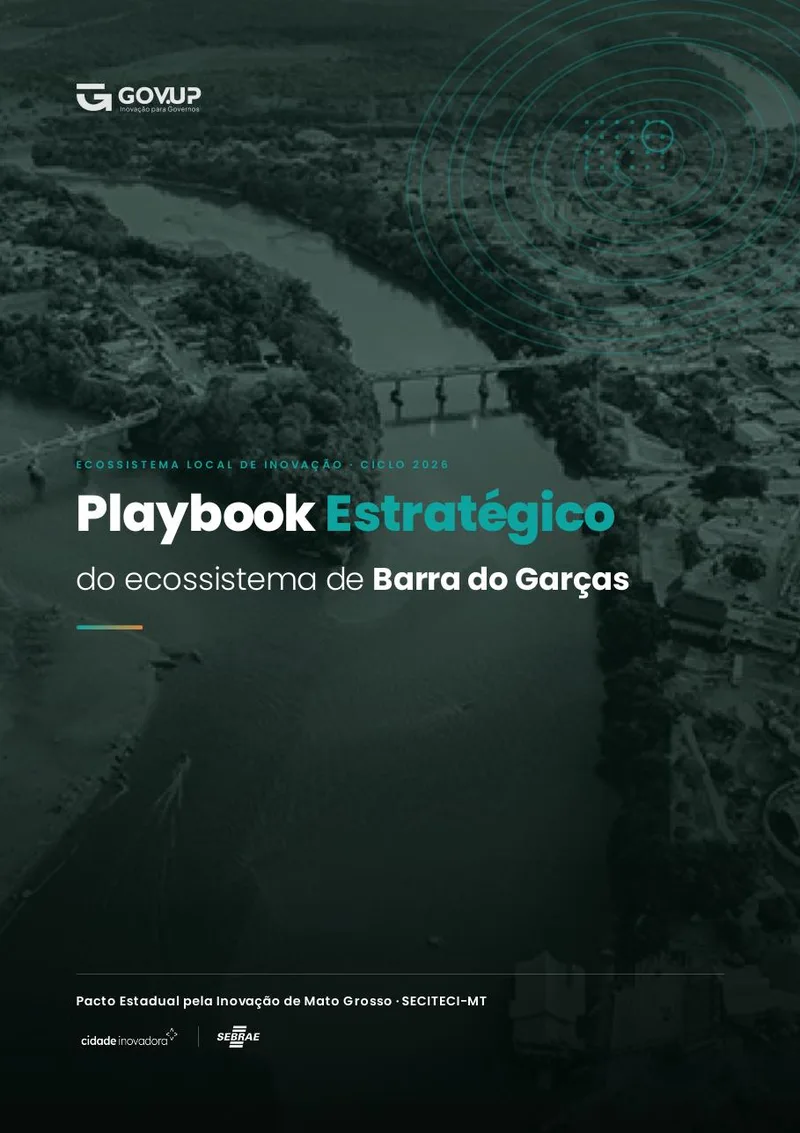 Capa do Playbook Estratégico de Barra do Garças