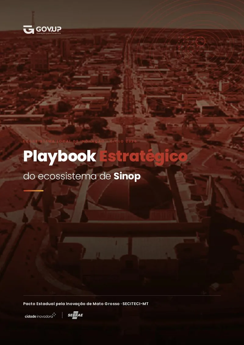 Capa do Playbook Estratégico de Sinop